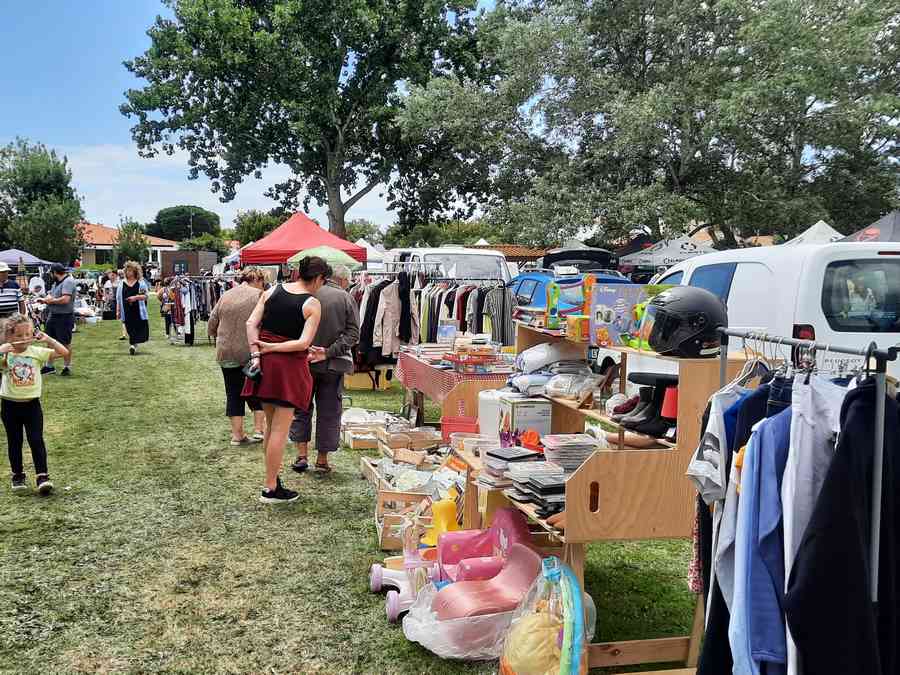 Le vide-grenier organisé par l'association des Aventur'Riez
